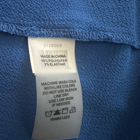 VINCE CAMUTO WOMENS BLOUSE SIZE MEDIUM BLUE LONG SLEEVE - Picture 7 of 7